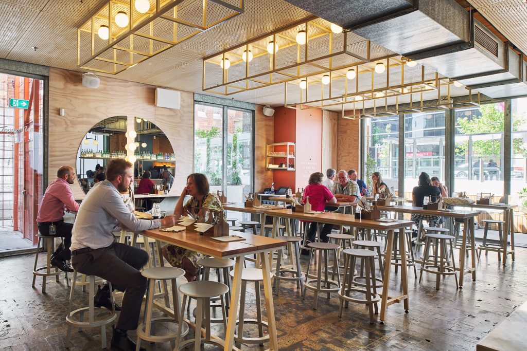 cafe electrical fitout